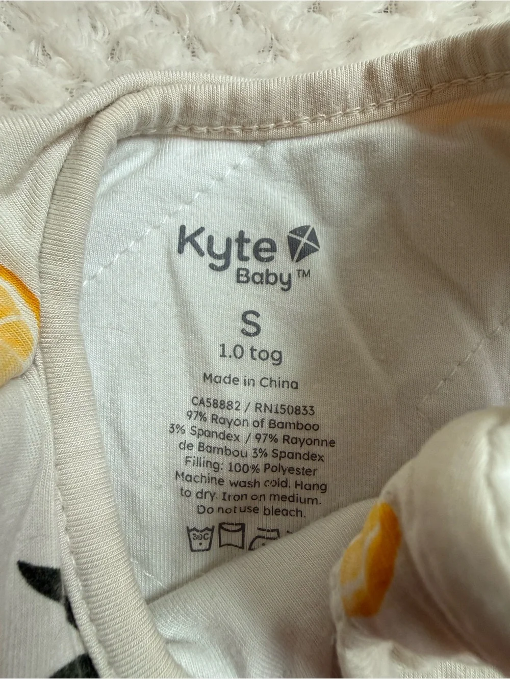 Kyte BABY - Lemon sleep sack
